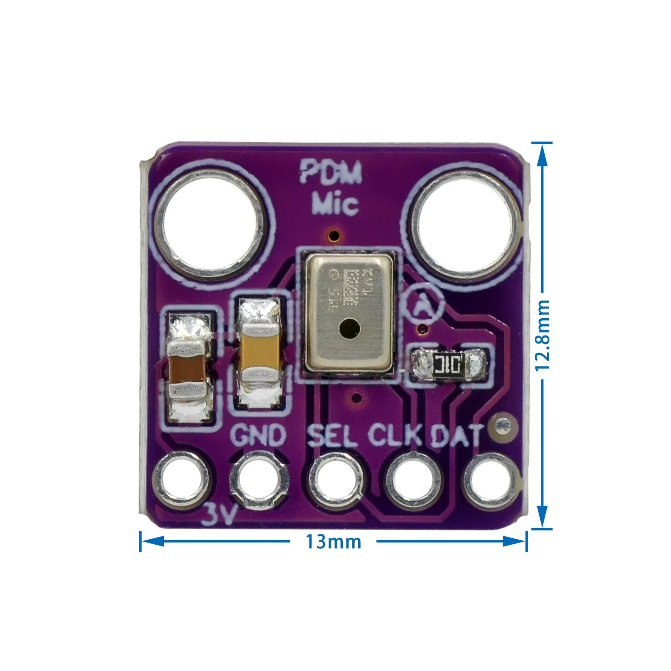 Custom MP34DT01 PDM MEMS Microphone module