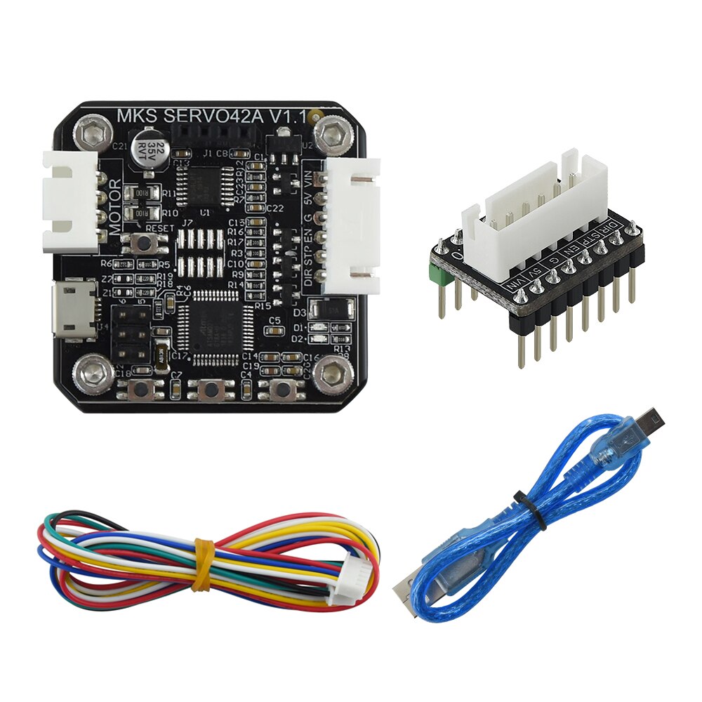 MKS SERVO42A NEMA17 closed loop stepper motor Driver CNC 3d printer parts prevents losing steps for Gen_L SGen_L customize