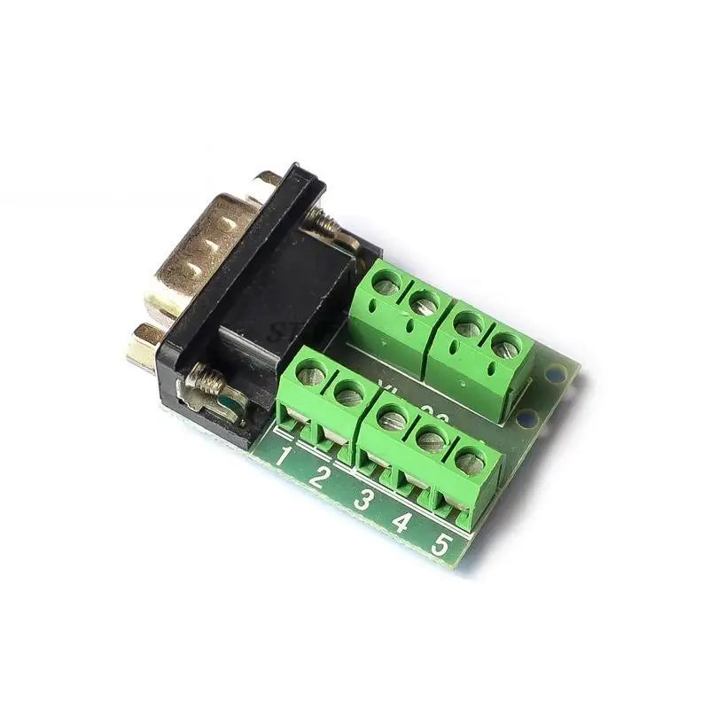 Custom Male Parallel 2 rows 9 pins DB9 Serial port turn to wire terminals DR9 male socket turn to terminal