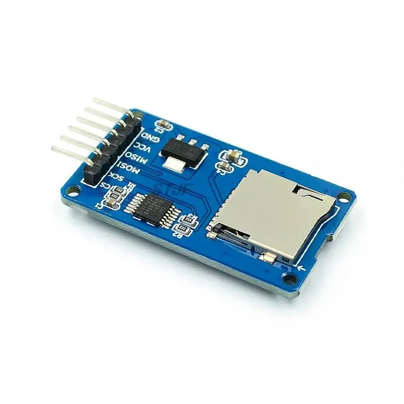 Custom MicroSD Card Adapter module SPI interface TF card reader with level conversion chip