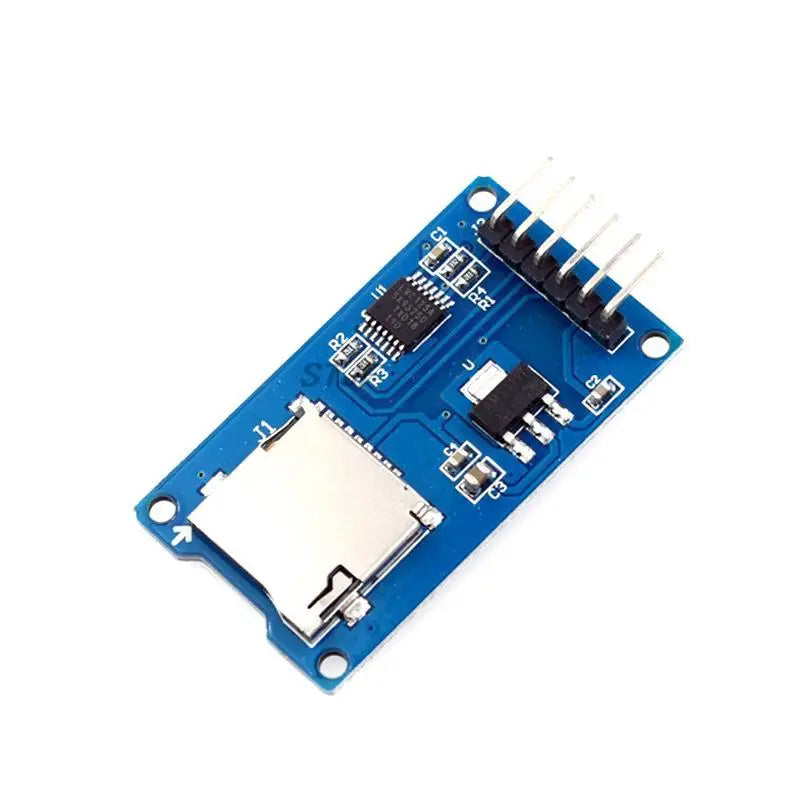 Custom MicroSD Card Adapter module SPI interface TF card reader with level conversion chip