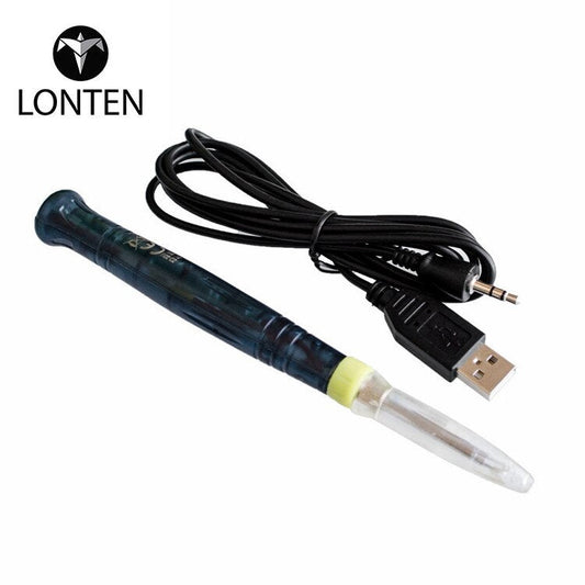 Mini USB electric soldering iron USB electric luo iron welding pen home students mobile phone repair tin welding tools customize