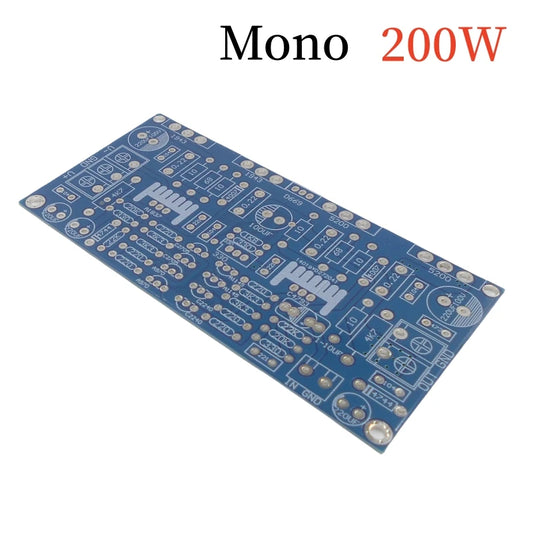 Custom Mono 200W power amplifier board 1943+5200 high-power pair transistor rear stage PCB empty board