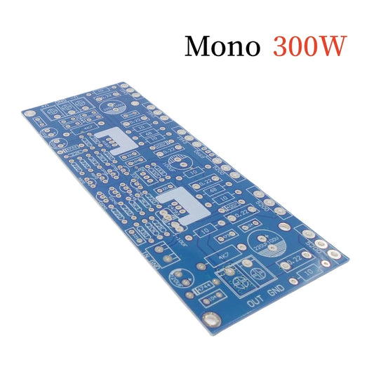 Custom Mono 300W amplifier board 1943+5200 high-power Toshiba pair transistor rear stage PCB empty board