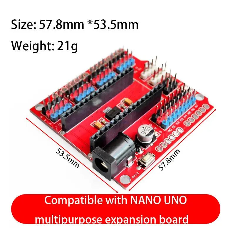 Custom  NANO UNO Multipurpose Expansion Board Multipurpose Expansion Module Red Board