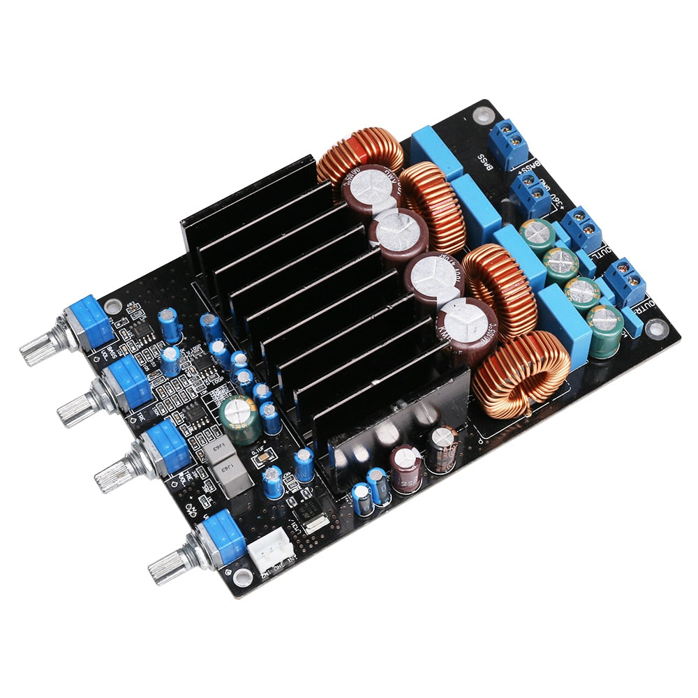 NEW Class D TAS5613 2.1 Digital Power Amplifier Board OPA1632DR, TL072 75W + 2 * 150W DC36V customize