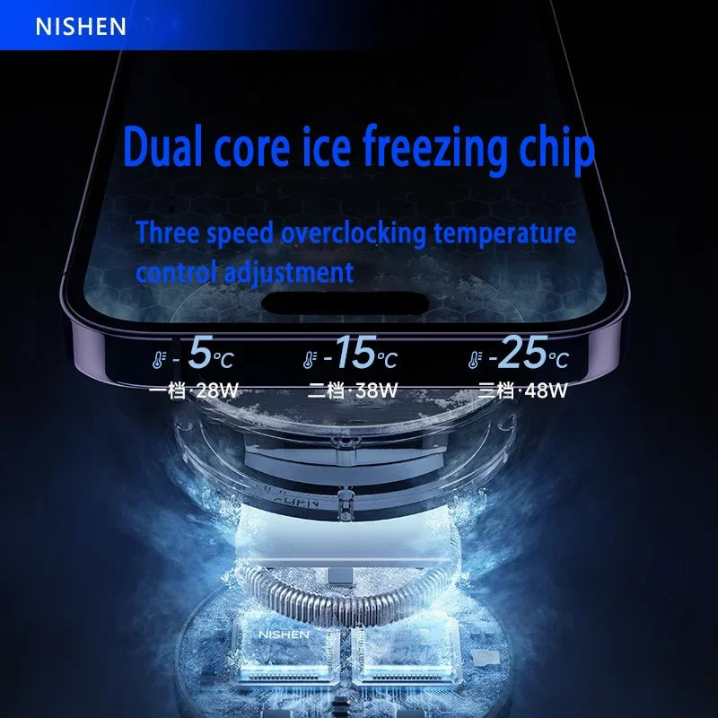 NI SHEN 48W liquid cooled radiator for mobile phone magnetic semiconductor with high power and low noise customize