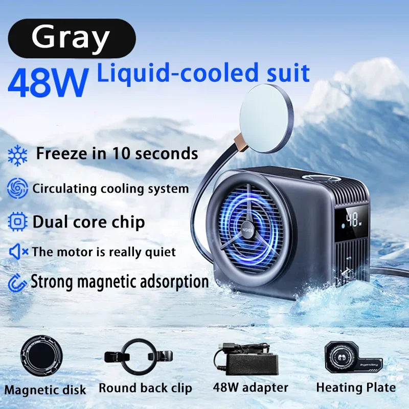 NI SHEN 48W liquid cooled radiator for mobile phone magnetic semiconductor with high power and low noise customize