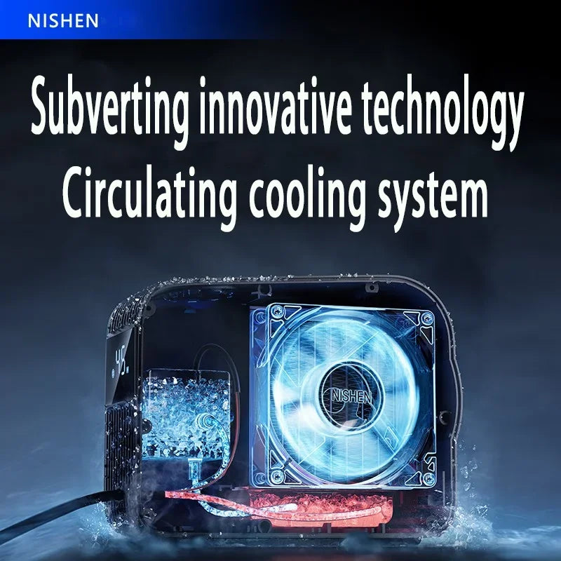 NI SHEN 48W liquid cooled radiator for mobile phone magnetic semiconductor with high power and low noise customize