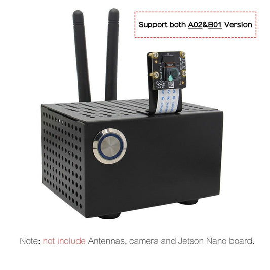 NVIDIA Jetson Nano Metal Case / Enclosure with Power & Reset Control Switch for NVIDIA Jetson Nano Developer Kit customize