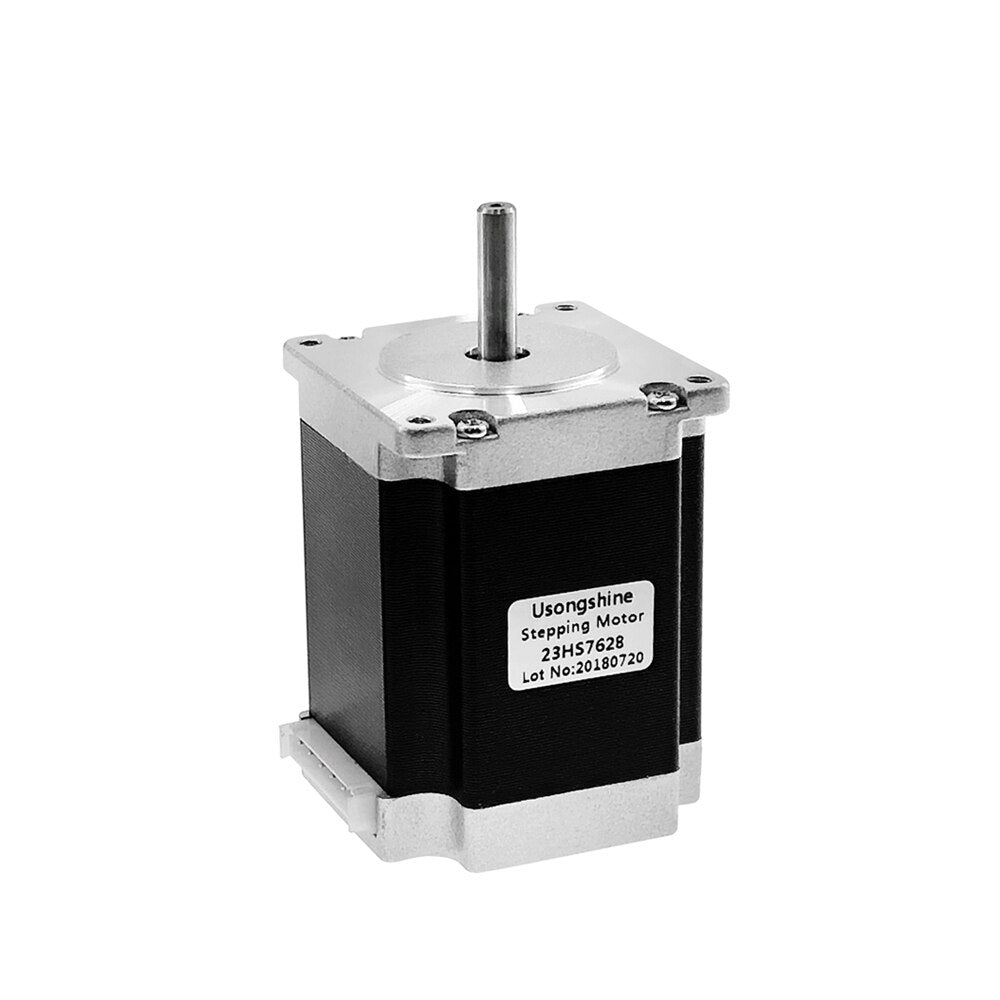 Nema23 23HS7628 4 Lead 57 Stepper Motor 76mm Shaft 6.35/8mm TB6600 4A Driver For 3D Printer CNC Engraving Milling Machine customize
