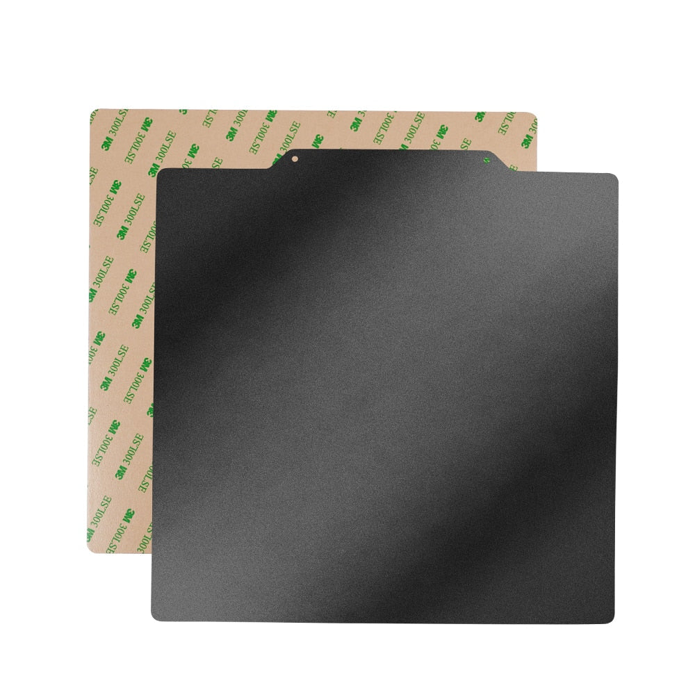 New Double Sided PEI Spring Steel Sheet (Double Sided Black Textured ) With Magnetic Base 220/235/310mm For 3D Printer Hotbed customize