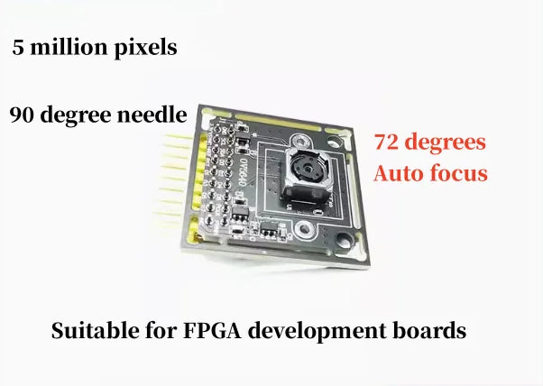 Custom OV5640 camera module 5 million pixel JPEG output suitable for FPGA development board