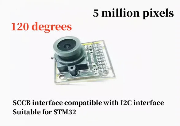 Custom OV5640 camera module 5 million pixel JPEG output suitable for FPGA development board