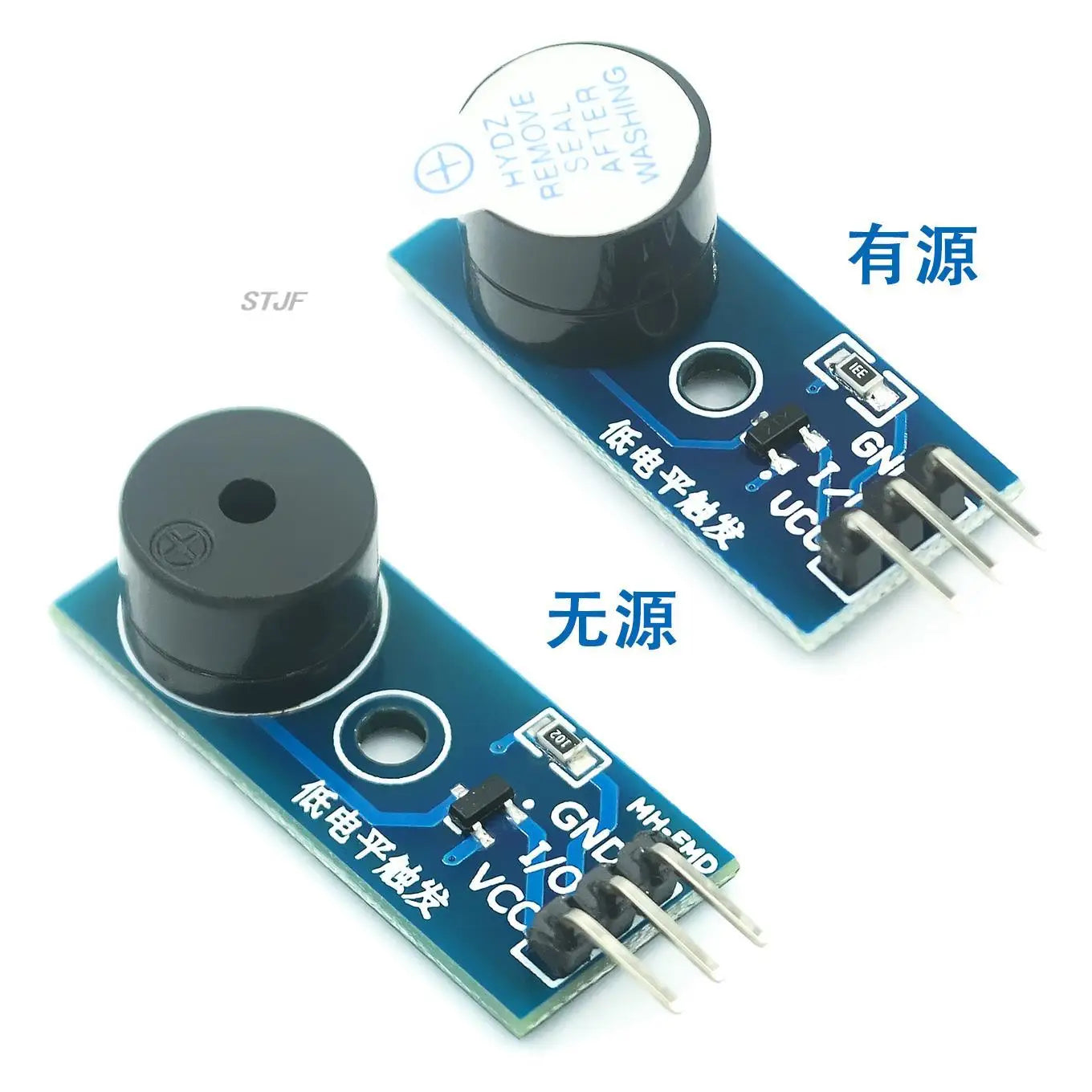 Custom Passive Buzzer Module Alarm Sensor Beep Audion 9012 Drive 3.3-5V For Arduino Smart Car With DuPont line