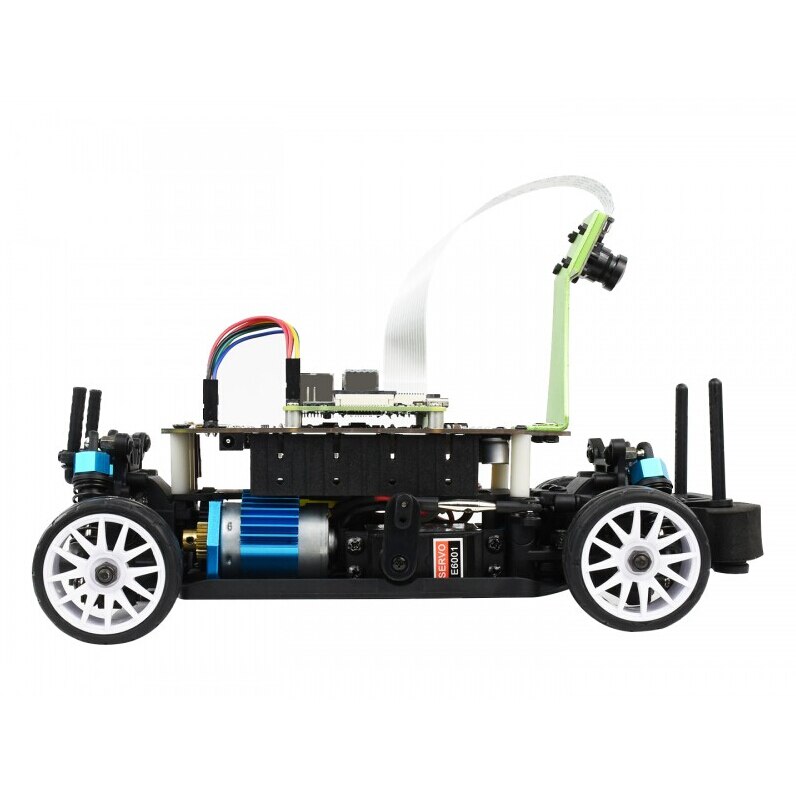 Pi Racer Pro AI Kit/Acce , High Speed AI Racing Robot Powered by Raspberry Pi 4, Supports DonkeyCar Project, Pro Version customize