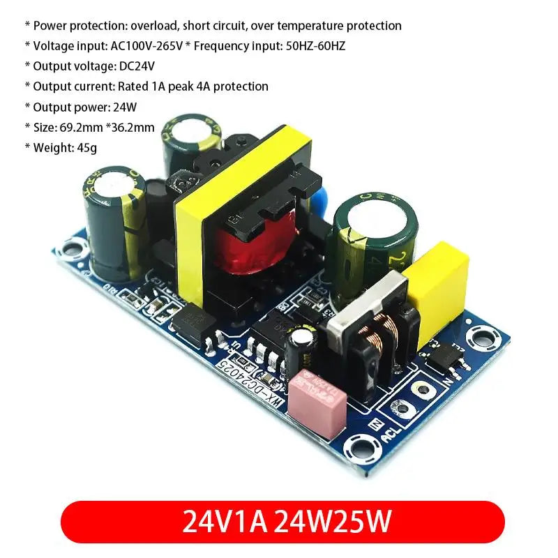 Custom Precision 5V700mA (3.5W)/12V2A disconnector power supply/ACDC step-down module 220 to 5V