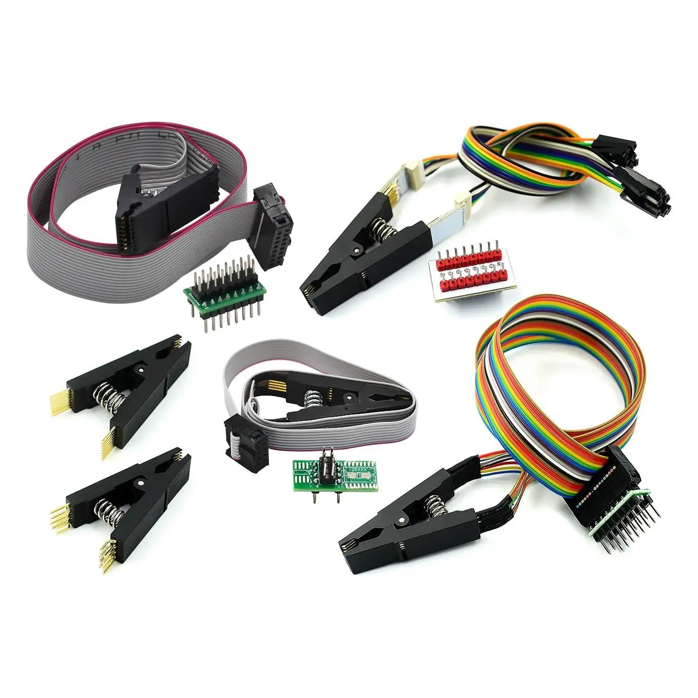 Custom Programmer Testing Clip SOP16 SOP SOIC 16 SOIC16 Pin IC Test Clamp SOP16 to DIP8 Flash Clip for 25 series RT809F TL866CS TL866A