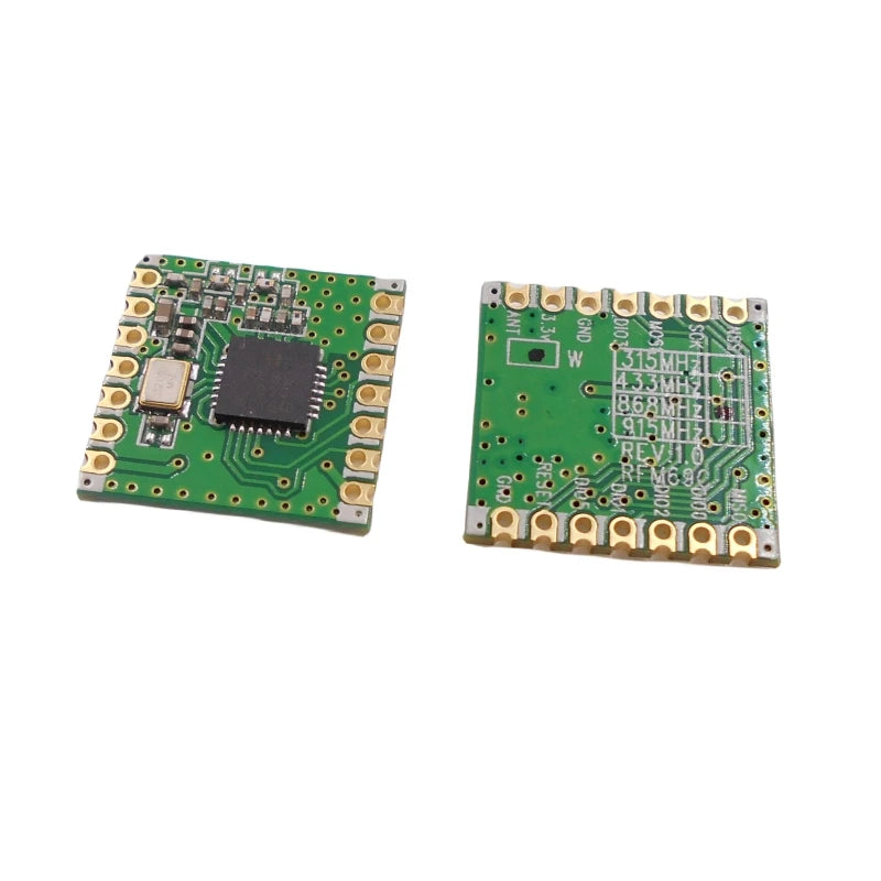 Custom 433/868/915MHZ GFSK Wireless Transceiver Module SX1231 13DBM