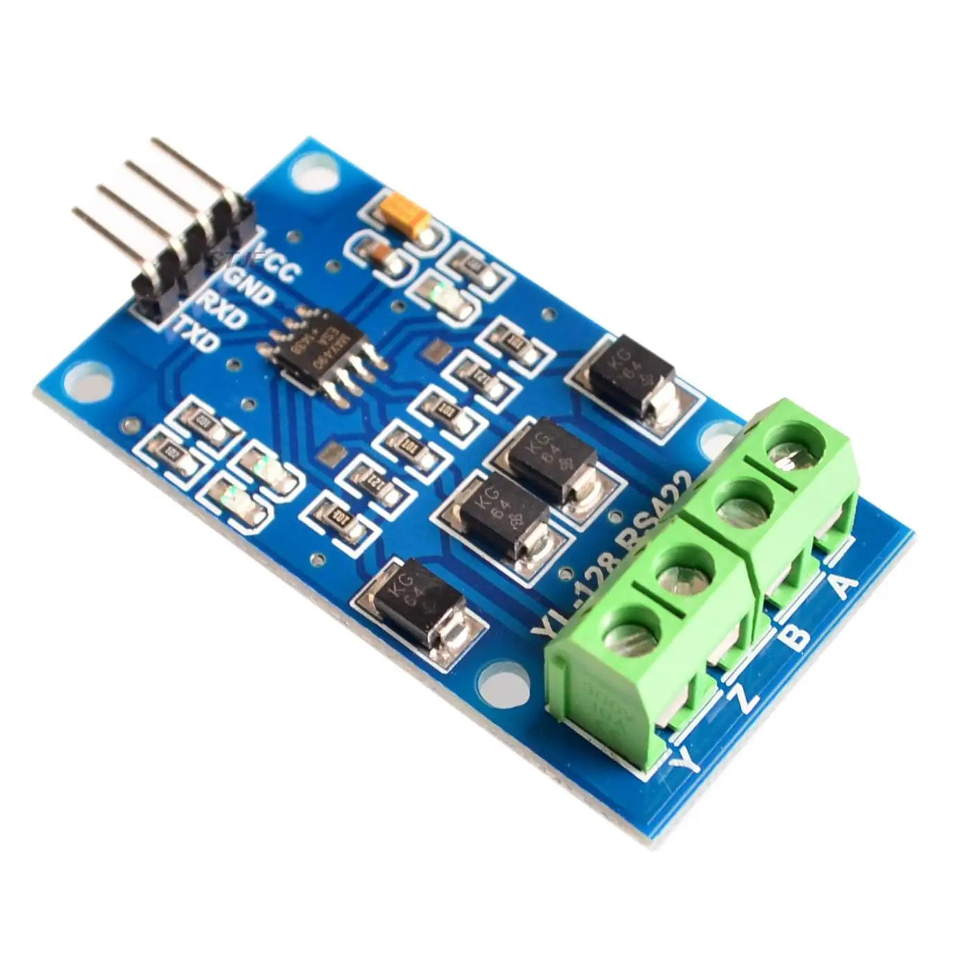 Custom RS422 module transfers between TTL bidirectional signals Full duplex 422 turn microcontroller MAX490 TTL module