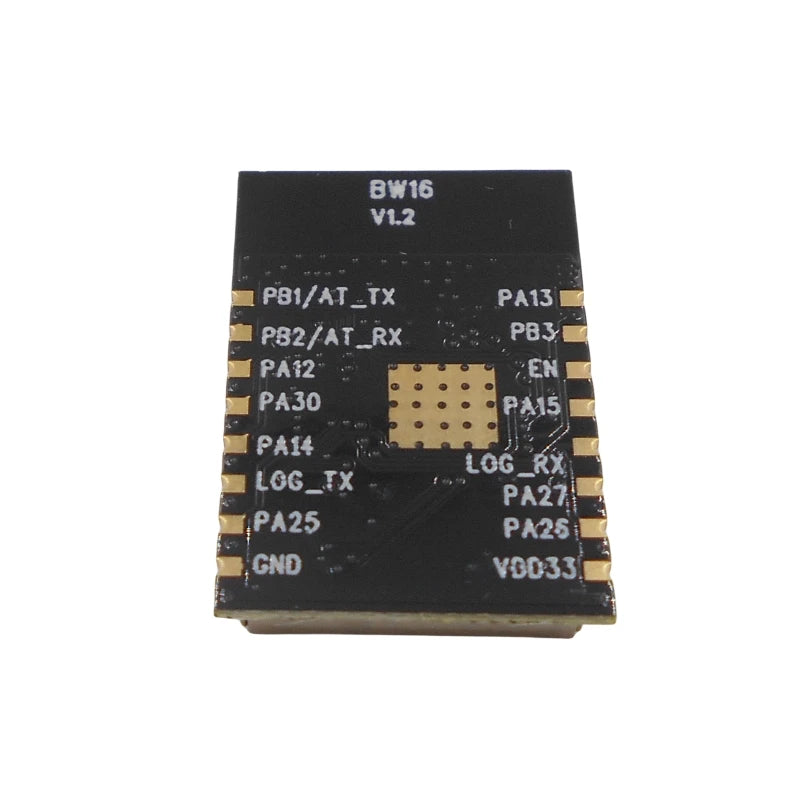 Custom dual band WiFi+low-power Bluetooth 5.0 module onboard/external antenna BW16