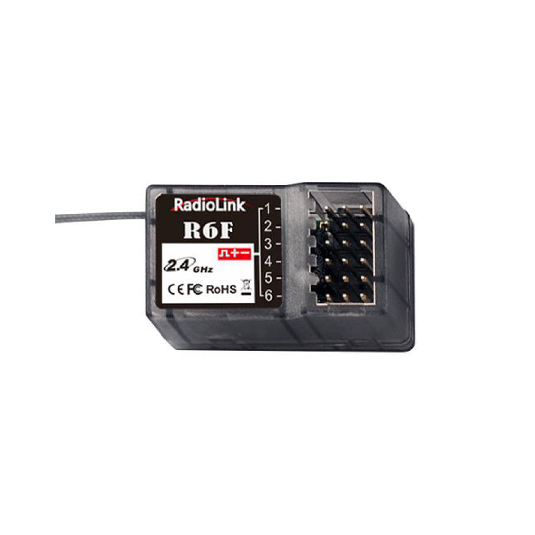 Radiolink R6F 2.4GHz 6 Channel FHSS Receiver Radio Control System for RC6GS RC4GS RC3S RC4G T8FB Transmitter customize