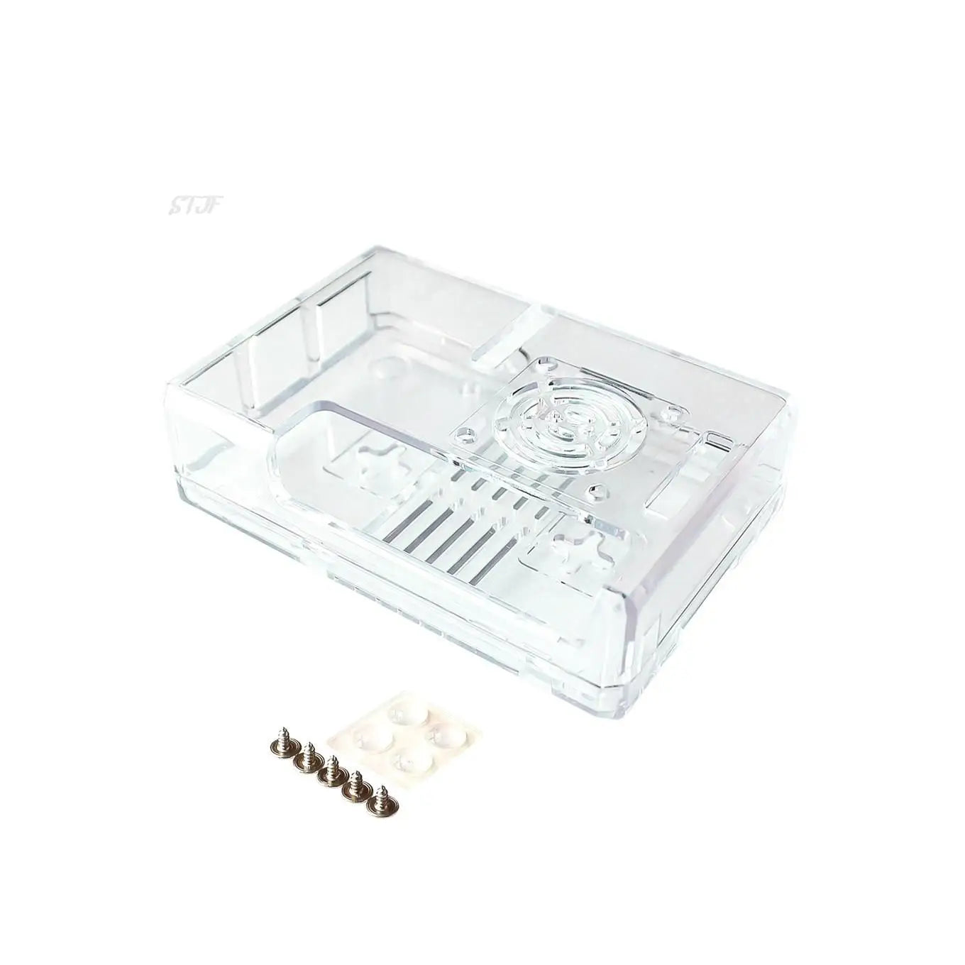 Custom Raspberry PI 3B+ Case housing ABS Housing GPIO is designed with reserved openings to use the cooling fan housing