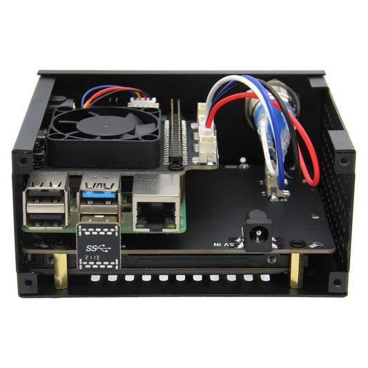 Raspberry Pi 2.5 inch SATA HDD/SSD X825 V2.0 Board + X735 Board with Matching Metal Case for Raspberry Pi 4 Model B customize