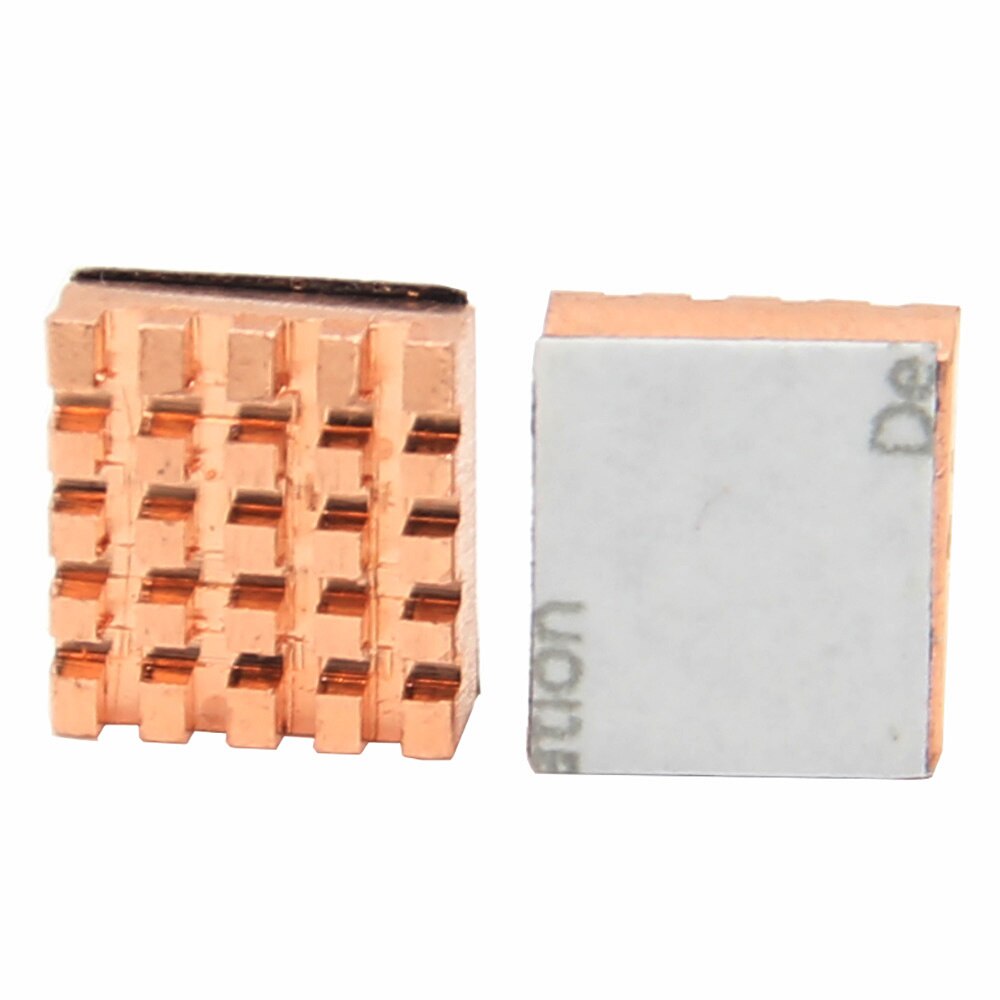 Raspberry Pi 3 B+ Heatsink Heat Sink 2Pcs Copper Heat Sink for Raspberry Pi 3 Model B+ customize