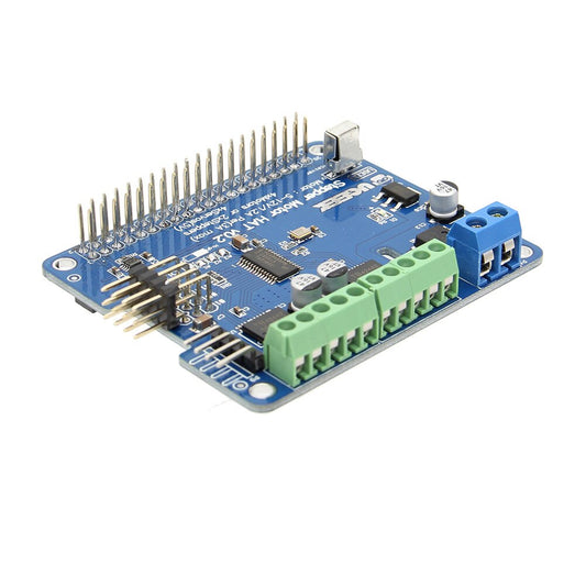 Raspberry Pi 3 B+ Motor HAT Stepper Servo Motor IR Remote Robot Expansion Board Module for Raspberry Pi 3 Model B+ Plus / Pi 2B customize