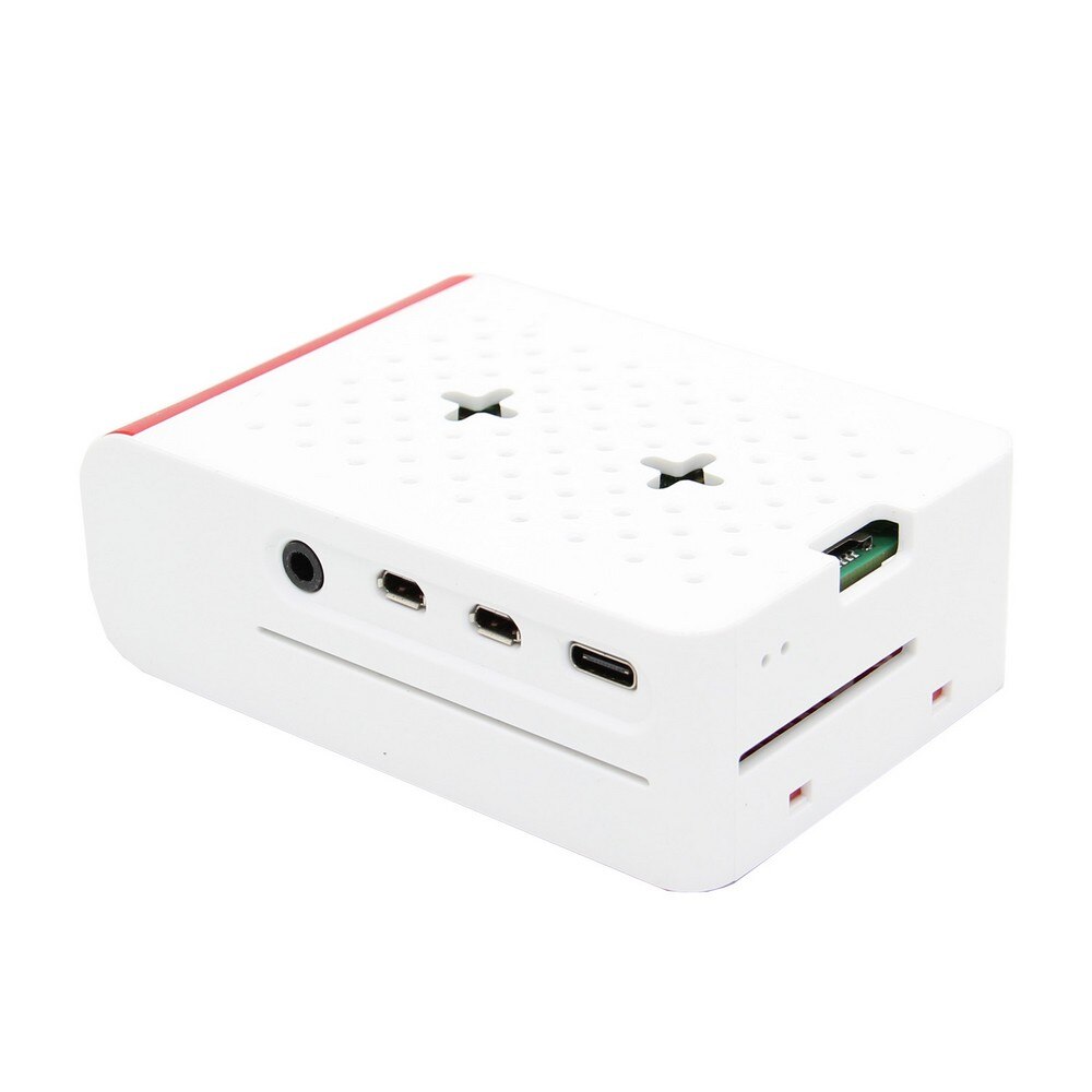 Raspberry Pi 4 ABS Protective Case/Box with DC 5V 4010 Cooling Fan for Raspberry Pi 4 Model B Only customize