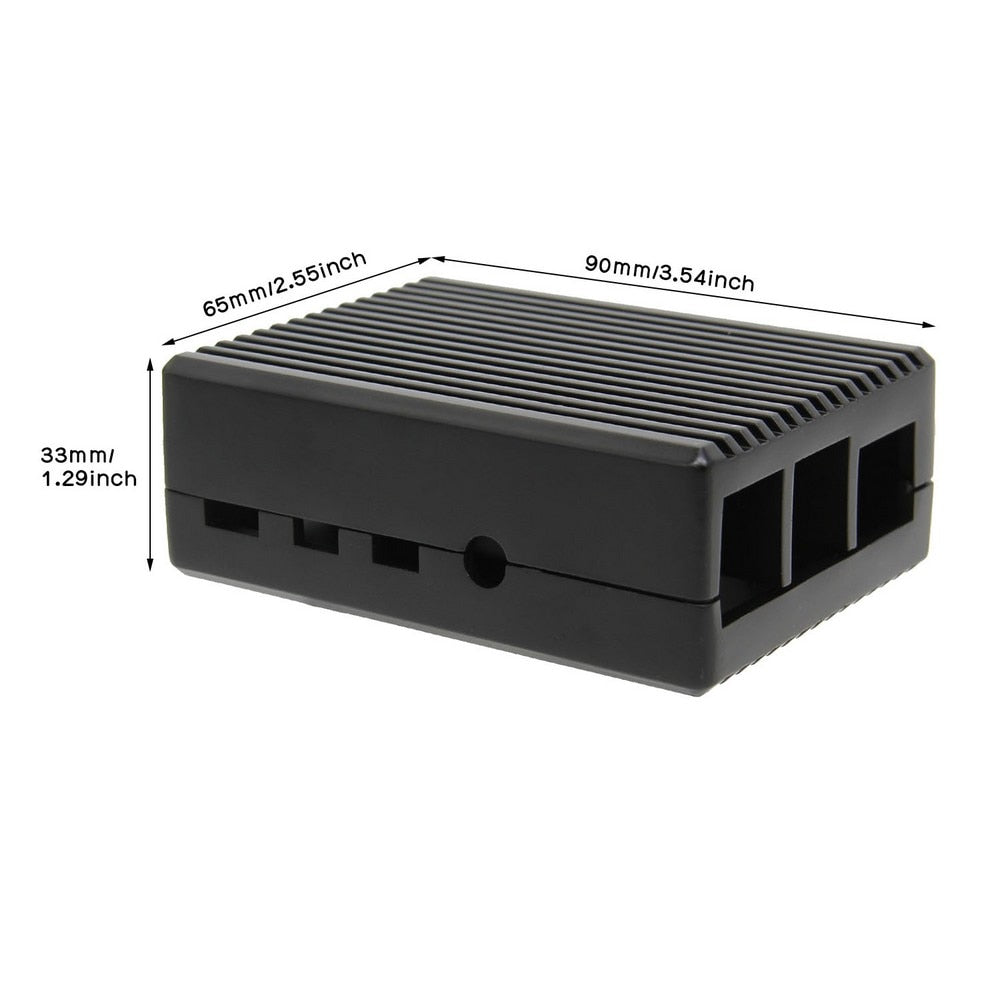 Raspberry Pi 4 Aluminum Alloy Passive Cooling Heat Dissipation Enclosure Metal Case for Raspberry Pi 4 Model B Only customize