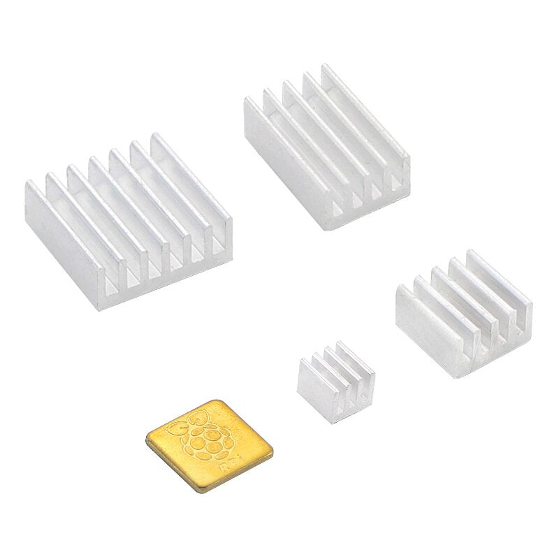 Raspberry Pi 4 Heat Sink Aluminum Alloy Radiator Copper Cooler Kits Passive Cooling customize