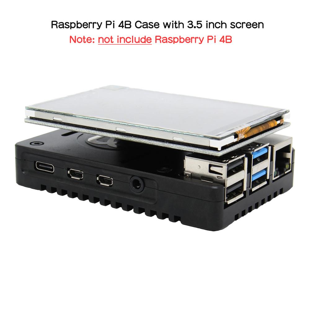 Raspberry Pi 4 Model B Aluminum Alloy Case Ultra-thin CNC Metal Shell Passive Cooling Enclosure customize