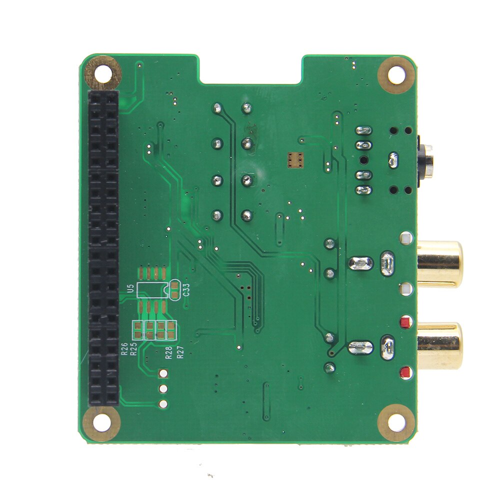 Raspberry Pi 4 Model B PCM5122 HIFI Audio DAC Expansion Board with Acrylic Case customize