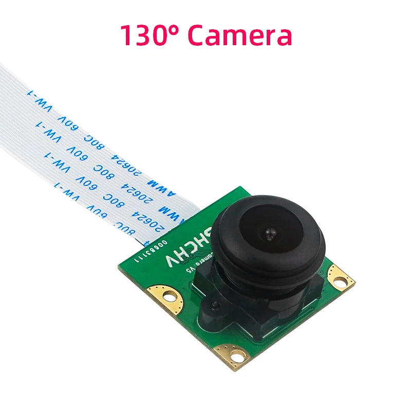 Custom Pi 5 8MP Camera IMX219 Sensor 77° 130° 200° FOV Fisheye MINI CSI Interface with 15cm FFC for RPI 5 Pi5