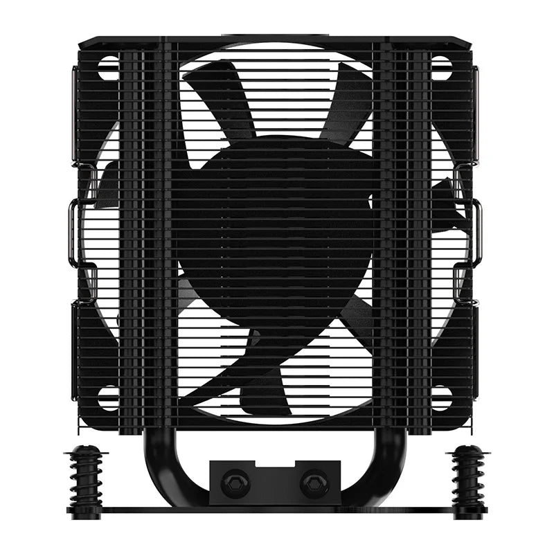 Custom Pi 5    THRML 60mm Radiator Cooler with Copper Heat Pipe Passive Active Cooling Ice Tower PWM Fan for RPI 5 Pi5