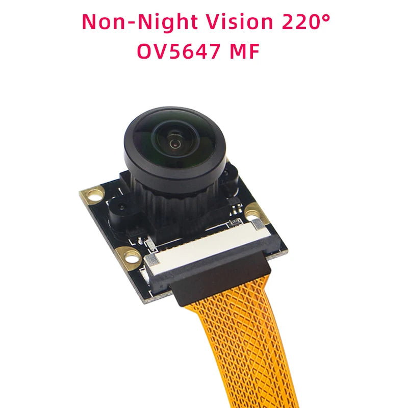 Custom Pi 5 Camera 5MP 1080P Optional Night Vision Wide Angle IR-CUT FF AF Cameras for RPI 5 Pi5 Zero
