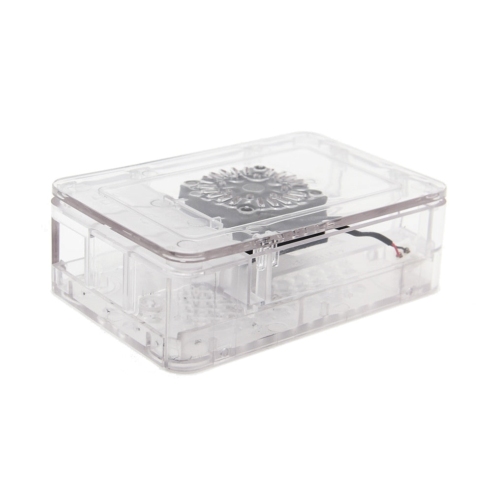 Raspberry Pi ABS Case With Cooling Fan Kit, Enclosure For Raspberry Pi Model 3 Model B / 3B customize