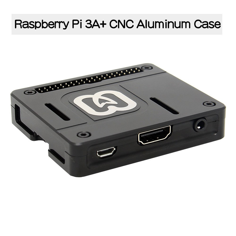 Raspberry Pi CNC Ultra-Thin Aluminum Alloy Case / Enclose for Raspberry Pi 3 Model A+(plus) / Pi 3A+ customize