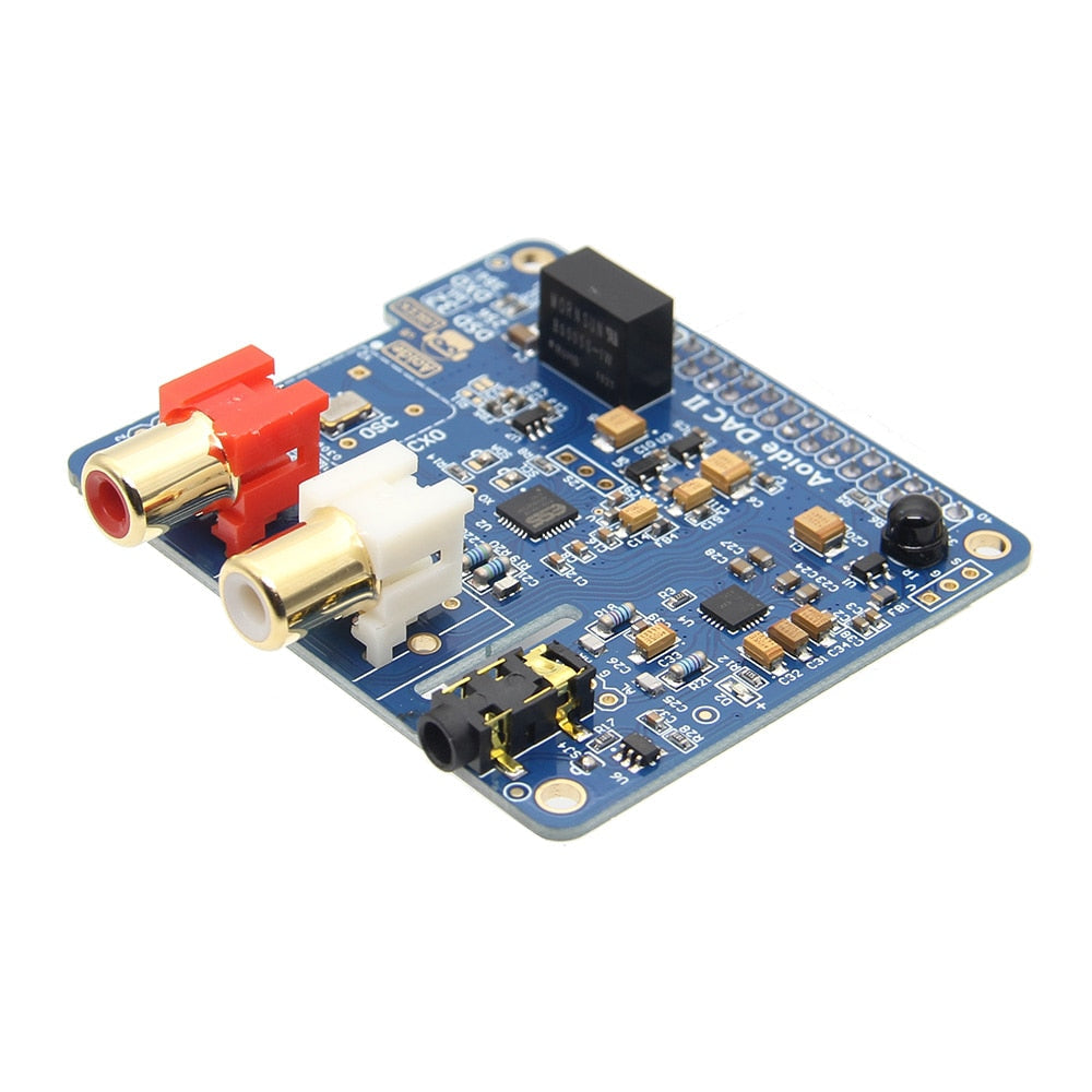 Raspberry Pi DAC II ES9018K2M DSD Audio DAC Expansion Board Sound Card for Raspberry Pi 4 Model B customize