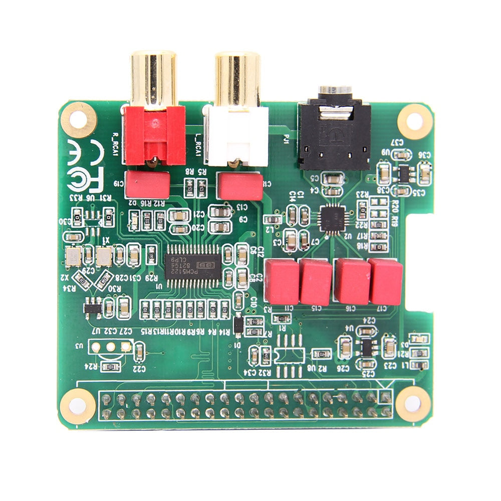 Raspberry Pi HIFI DAC PCM5122 Expansion Board Audio Module for Raspberry Pi 3 Model B+ Plus / Pi3 / 2B / B+ customize