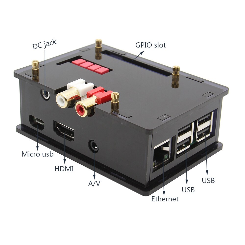 Raspberry Pi HIFI DAC PCM5122 Expansion Board Audio Module for Raspberry Pi 3 Model B+ Plus / Pi3 / 2B / B+ customize