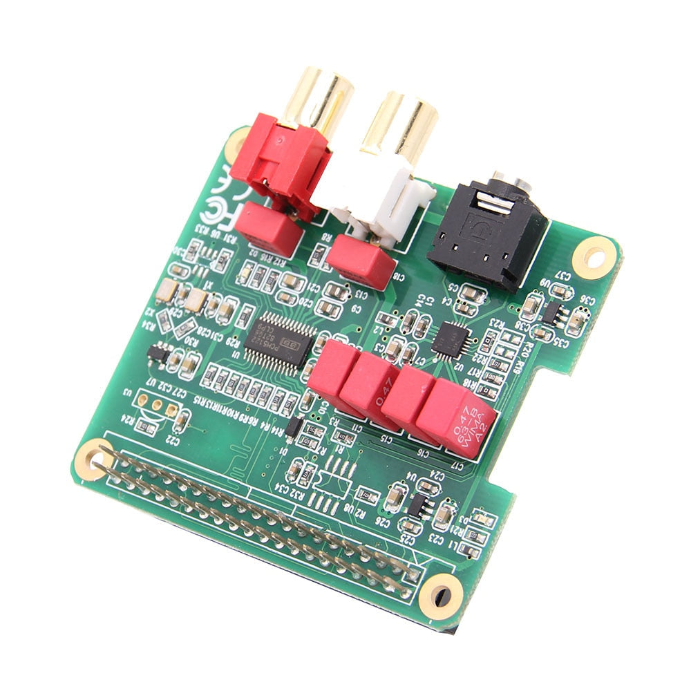 Raspberry Pi HIFI DAC PCM5122 Expansion Board Audio Module for Raspberry Pi 3 Model B+ Plus / Pi3 / 2B / B+ customize