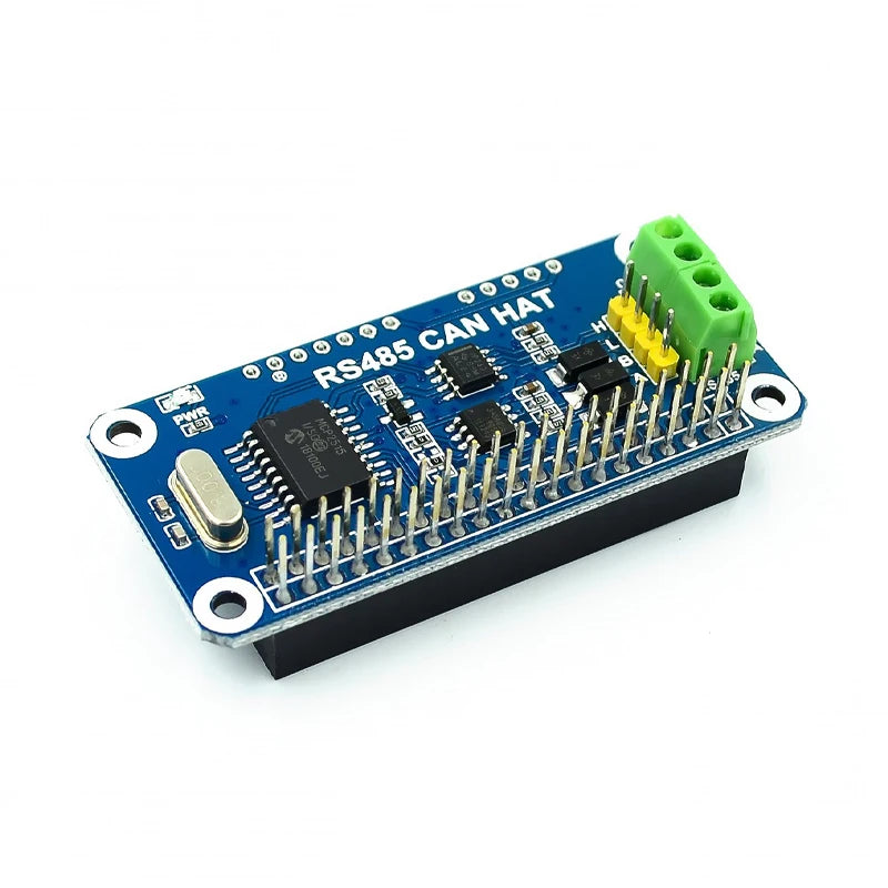 Custom Raspberry Pi RS485 CAN HAT 3.3V MCP2515 SP3485 SPI Interface Allows Stable Long-Distance Communication for Pi 4B/3B+/3B/ Zero