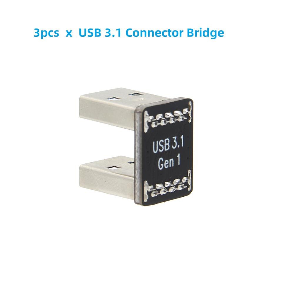 Raspberry Pi USB 2.0 /USB 3.0 Connector Bridge / USB 3.0 Cable for Raspberry Pi 4B / 3B+(Plus)&X180/150 Board customize