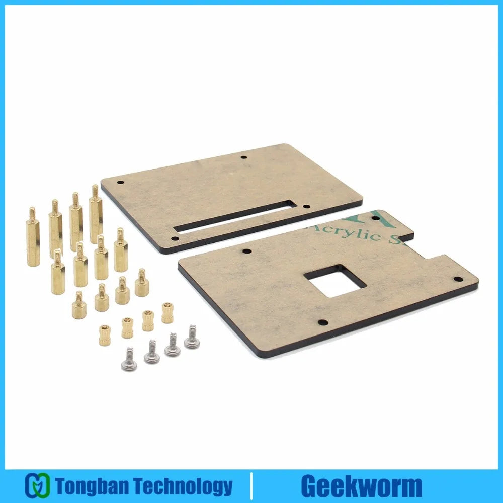 Custom Pi Universal Acrylic Case Stackable for     Pi 5 /     Pi 4 Model B / 3 B+ / 3B / 2B