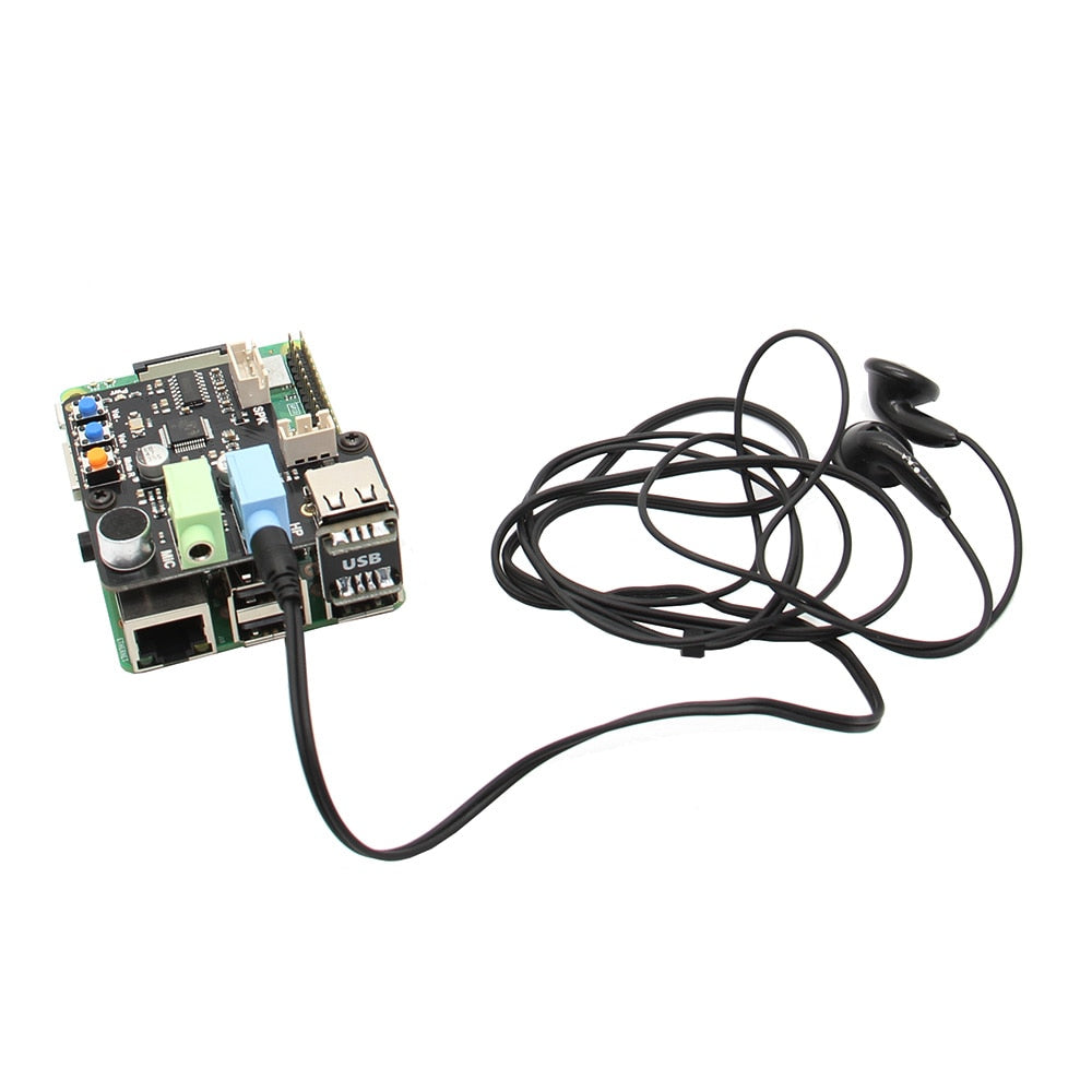 Raspberry Pi X350 USB Audio Card with Microphone Input / Audio Input & Output For PC/Raspberry Pi 3 Model B+(plus)/3B/2B customize