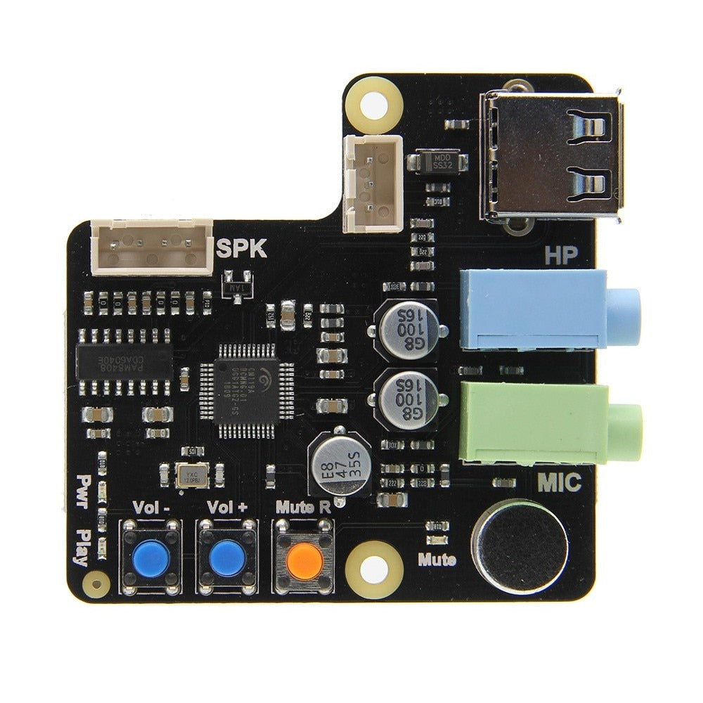 Raspberry Pi X350 USB Audio Card with Microphone Input / Audio Input & Output For PC/Raspberry Pi 3 Model B+(plus)/3B/2B customize