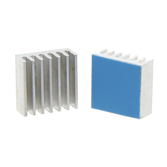 Raspberry pi 3 B+ Heatsink Heat Sink 2Pcs Aluminum Alloy Heat Sink for Raspberry pi 3 model B+ / 3B / 2B / B+ / A  / Zero W customize